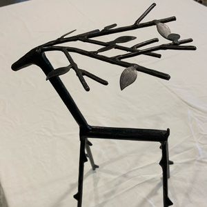 Steel Reindeer Decor